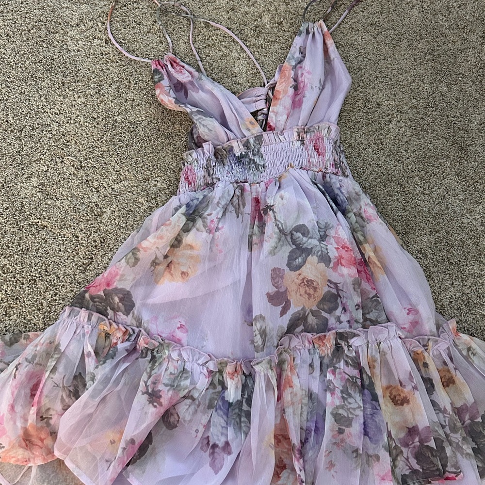 Lulu's Light Purple Smocked Dress